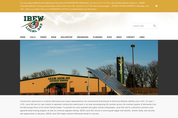 ibewlocal343.org site used Local343