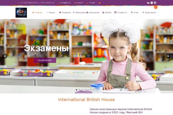 ibh.kz site used Milagro