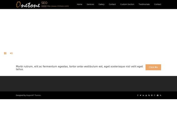 Site using Magee Shortcodes plugin