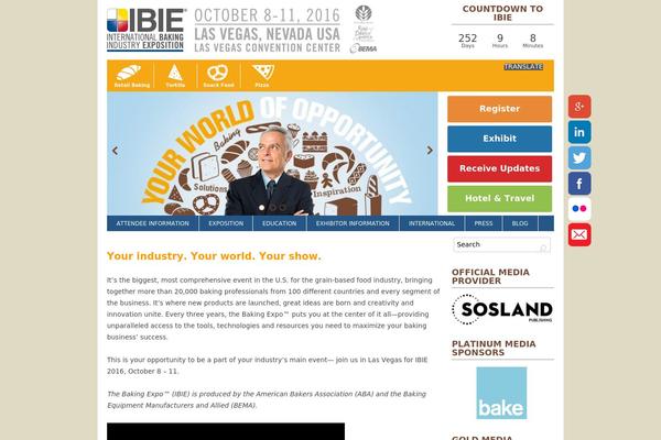 ibie-2016 theme websites examples