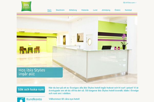 ibisstyles.se site used Ibis
