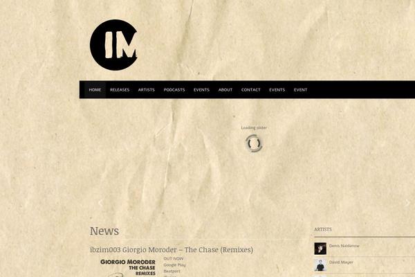 Slam theme site design template sample