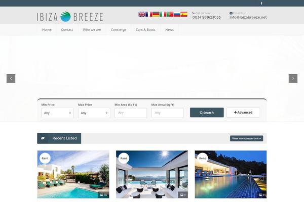 deCorum theme site design template sample