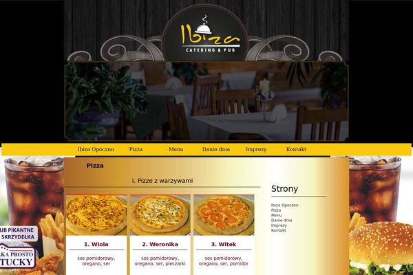 ibiza theme websites examples