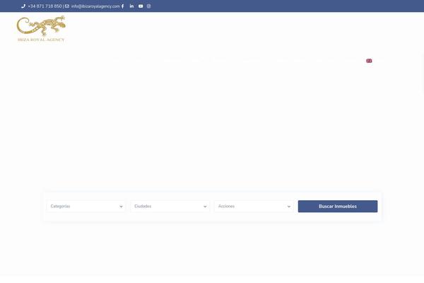 WP Residence theme site design template sample