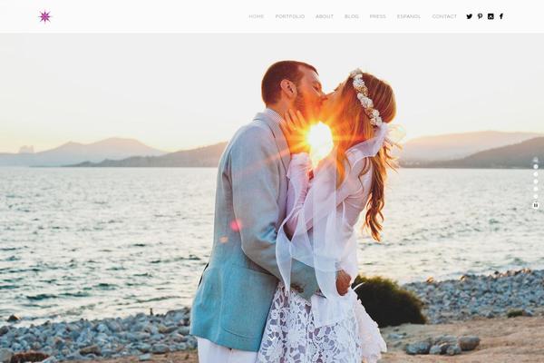 Story theme site design template sample