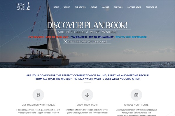 Kore theme site design template sample