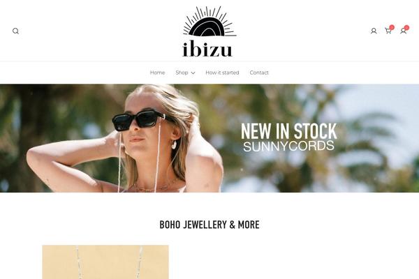 Botiga theme site design template sample