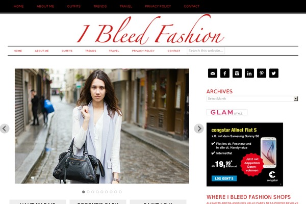 ibleedfashion.com site used Runway Pro