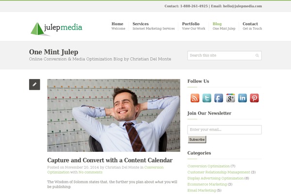 Site using AnyWP MailChimp plugin