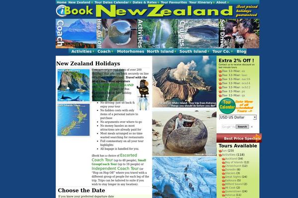 Site using Contact Form 7 Calendar plugin