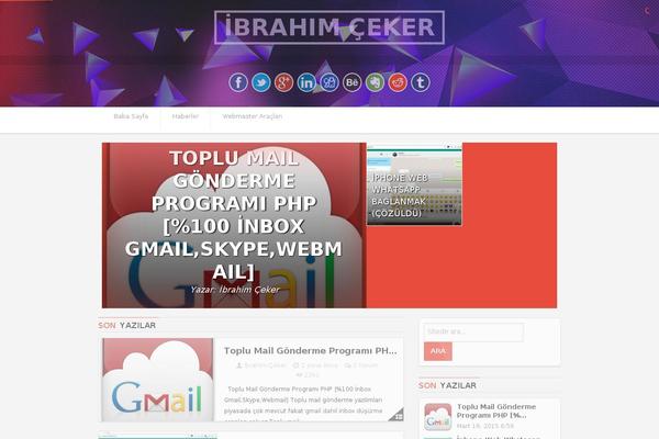 EccePure theme site design template sample