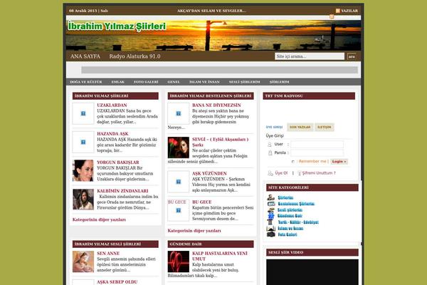 ibrahimyilmaz-siirleri.com site used Akcay-siir