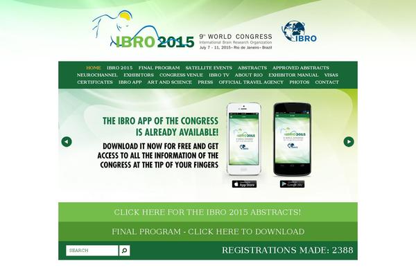ibro2015.org site used Ibro