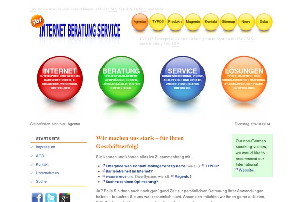 ibs-typo3-agentur.de site used Flumblog