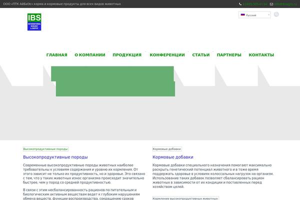 Rocco theme site design template sample