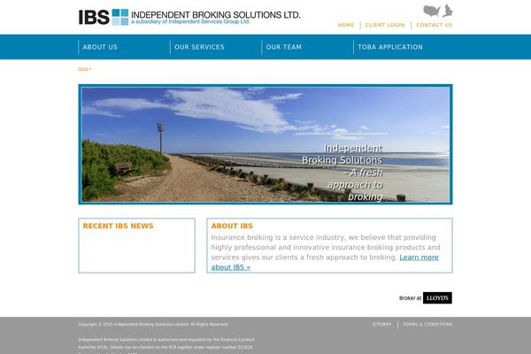 ibsbroking.com site used Ibs