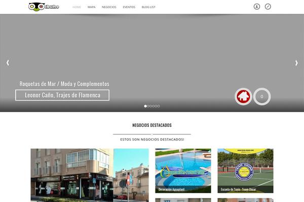 Javo Directory theme site design template sample