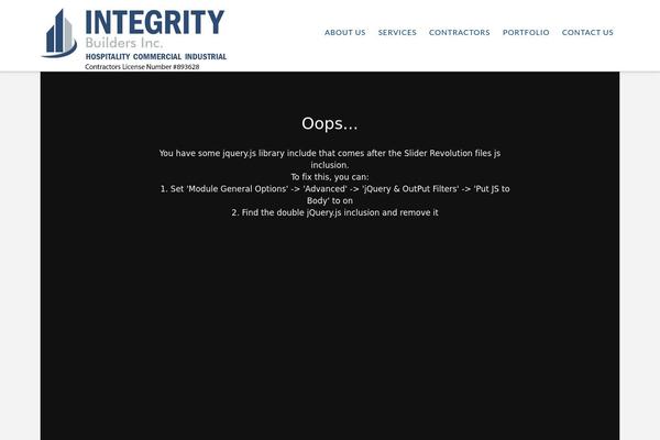 Site using Cornerstone plugin