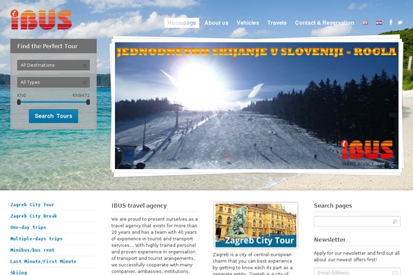 Midway theme site design template sample