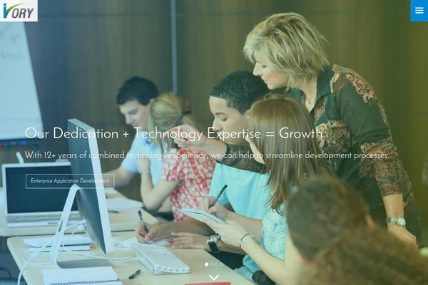 ibusiness-management.com site used Ivorywebdesign