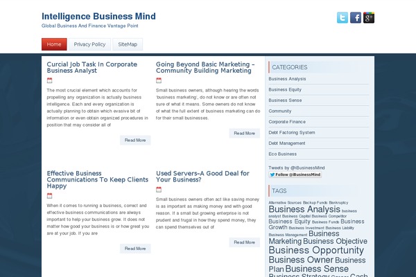 ibusinessmind.com site used iBiz