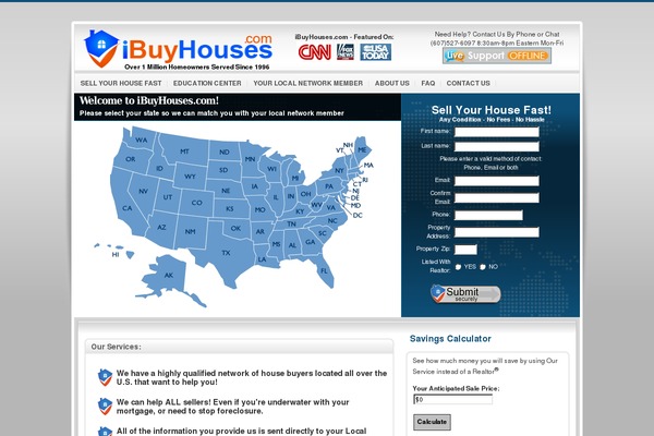 ibuyhouses.com site used Rt_terrantribune_wp