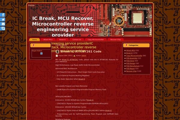 ic-crack.com site used Red_electronics_circuit_board_tej001