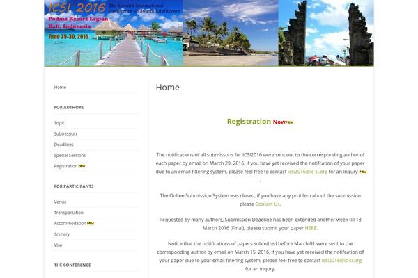 ZeroGravity theme site design template sample
