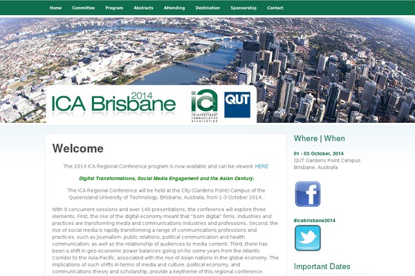 icabrisbane2014.com site used OpenAir