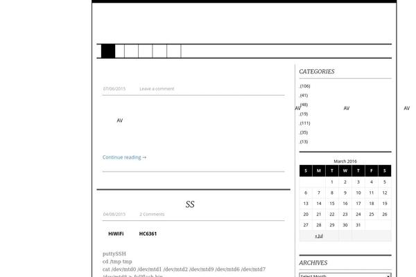 Blogus theme site design template sample