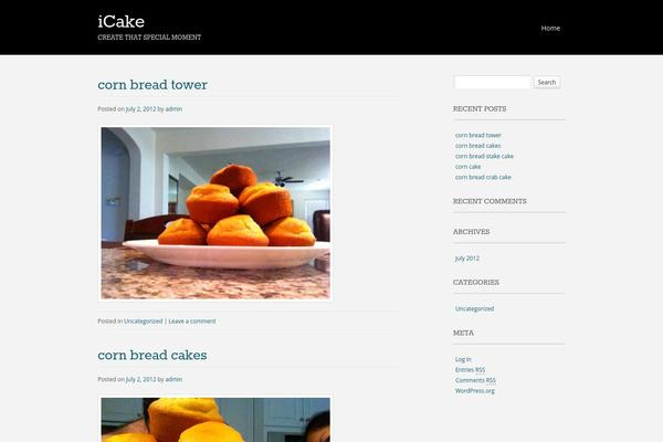 Portfolio Press theme site design template sample