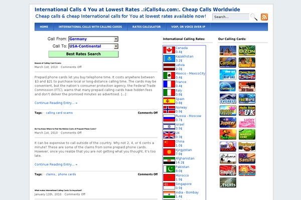icalls4u.com site used Antropov