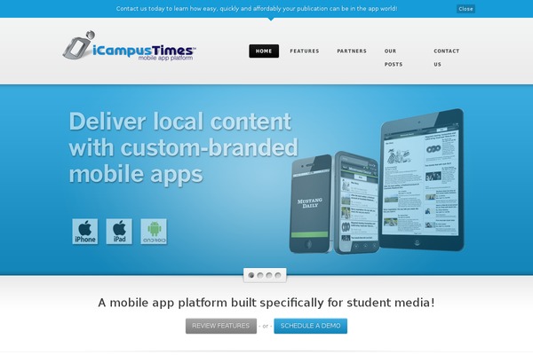Site using Client Scroller Widget plugin
