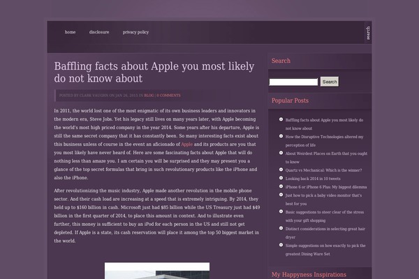 Cion theme site design template sample