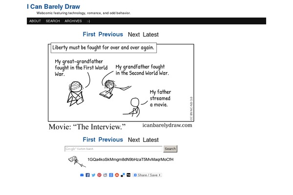 ComicPress theme site design template sample
