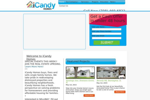 Site using Popup contact form plugin