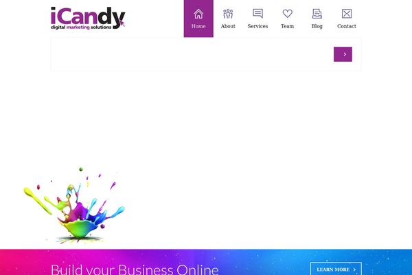 Site using Page-builder plugin