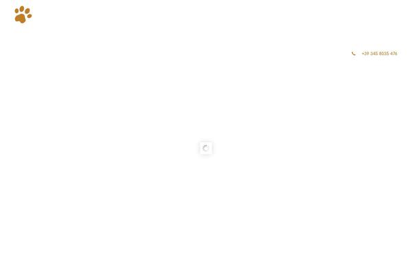 Pets-grooming theme site design template sample