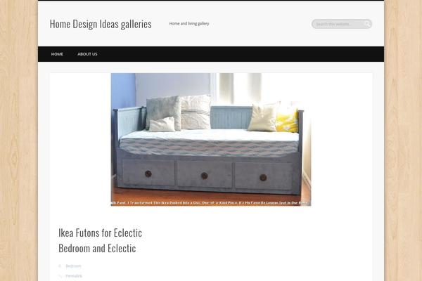 Pinboard theme site design template sample