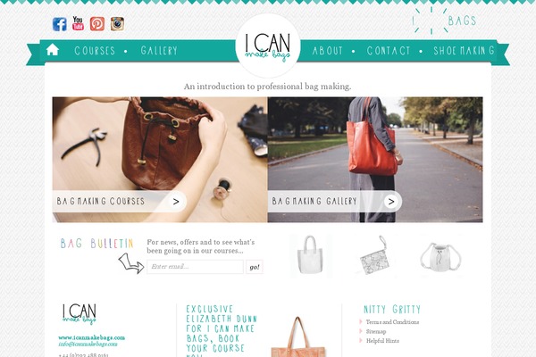 icanmakebags.com site used Icms