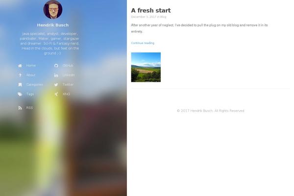 Skeptical theme site design template sample
