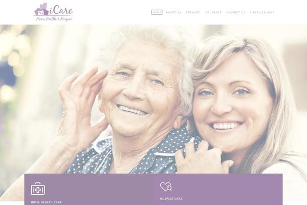 Nrghospital theme site design template sample