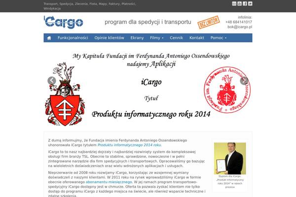 icargo.pl site used Ifeature-child