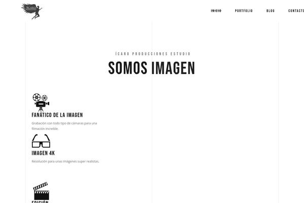 Pelicula theme site design template sample