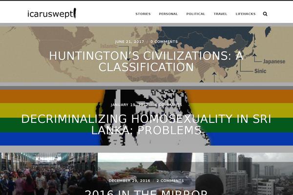 Radcliffe theme site design template sample