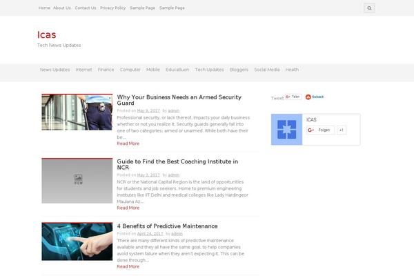ProtoPress theme site design template sample