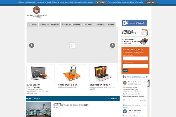 Site using Js_composer-5 plugin