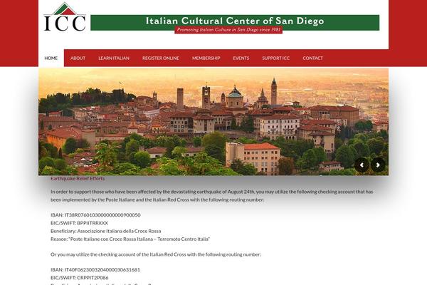 Outreach Pro theme site design template sample