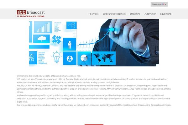 Megahost theme site design template sample